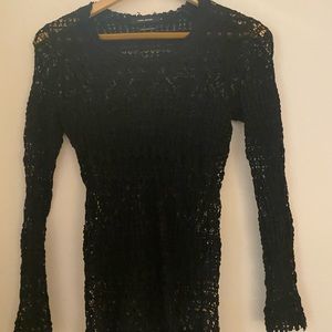 Isabel Marant black blouse size XS
